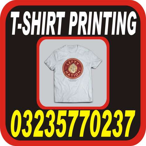 Tshirt printing in Lahore