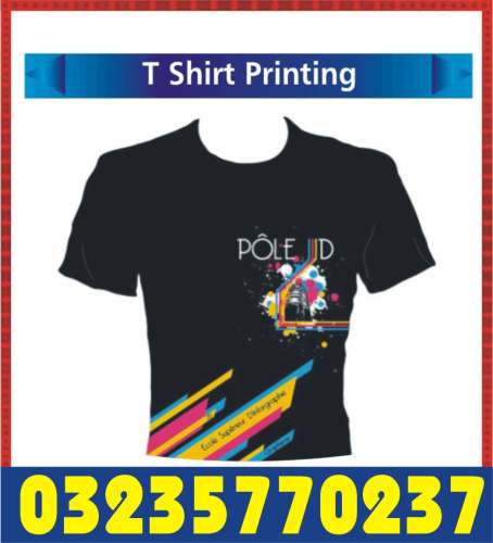 Tshirt printing in Lahore