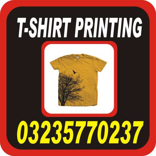 Tshirt printing in Lahore