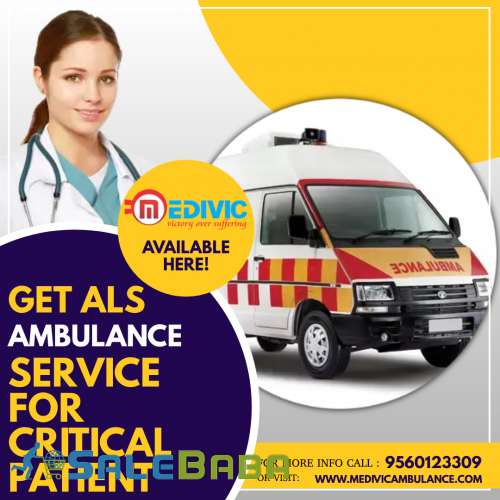 Medivic Ambulance in Kankarbagh, Patna Patient Haulage Services
