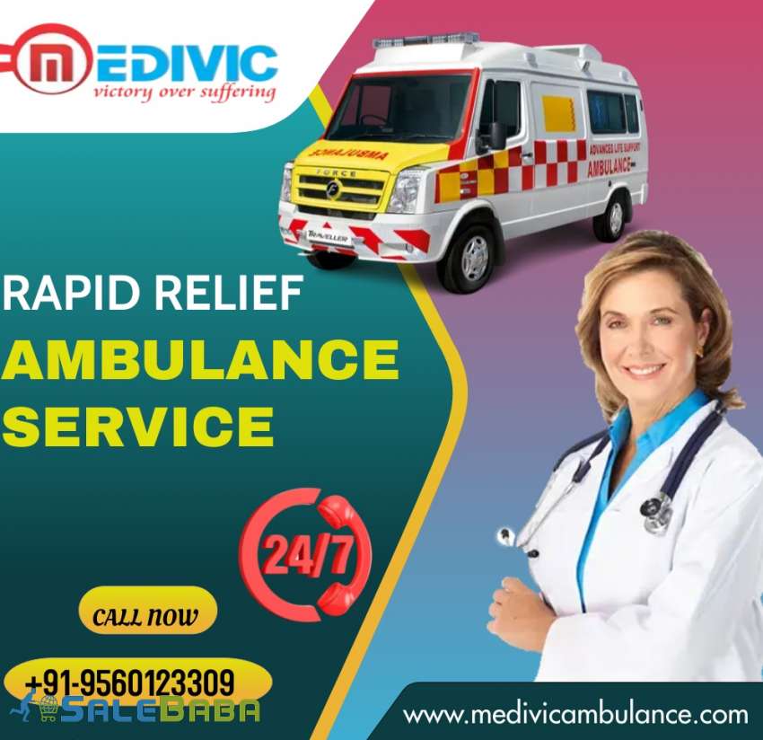 Medivic Ambulance in Ranchi Cover Long Distance with Ease
