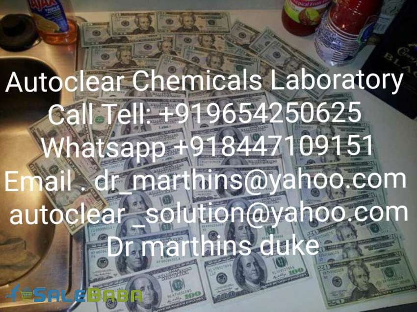 BLACK MONEY CLEANING CHEMICALS SSD SOLUTION AUTOMATIC AND AUTMATIC MACHINE