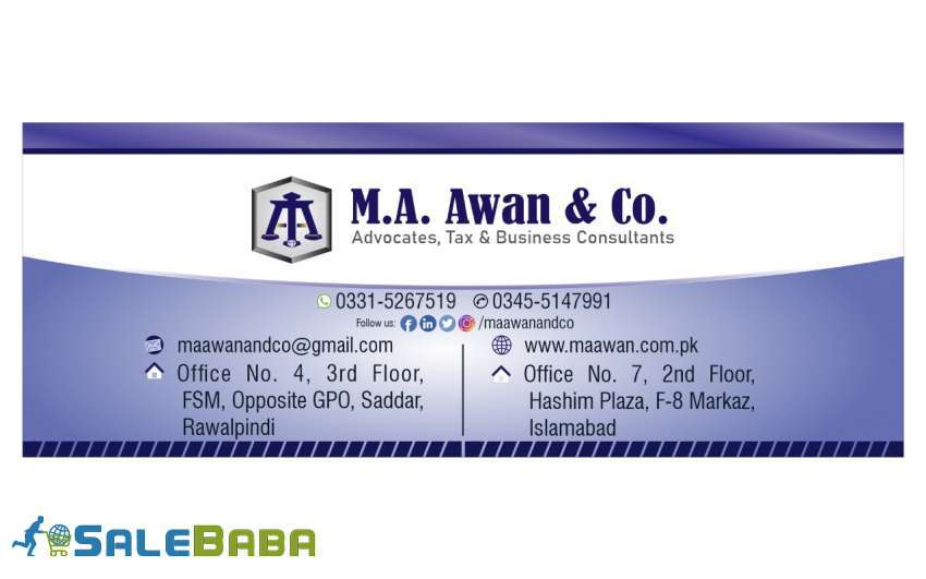 MA Awan  Co Advocates, Tax  Business Consultants