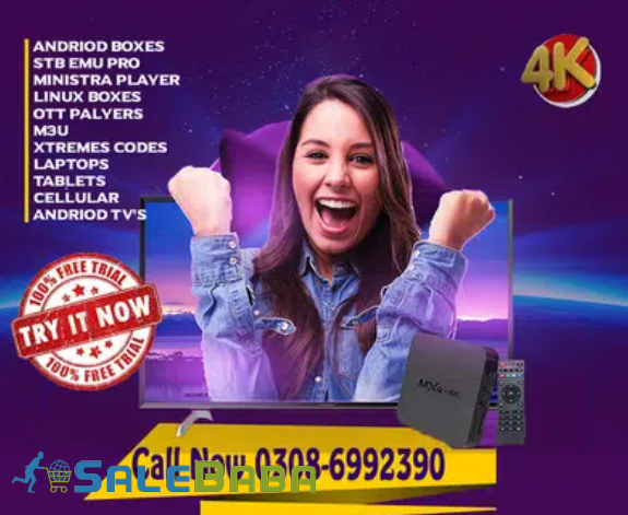 IPTV Desire 4K Entertainment for Sale in Gulberg 3, Lahore