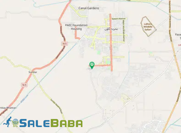20 Marla  Residential Plot for Sale in Bahria Town, Lahore