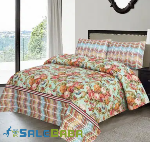Bed sheets ,Comforter set cotton, Velvet bedsat for Sale in Faisalabad
