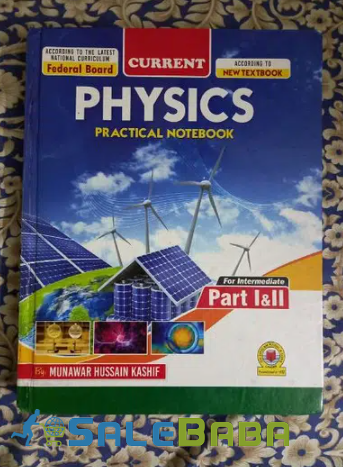 Practical Note Book of Physics for Students of FSC for Sale in Taxila