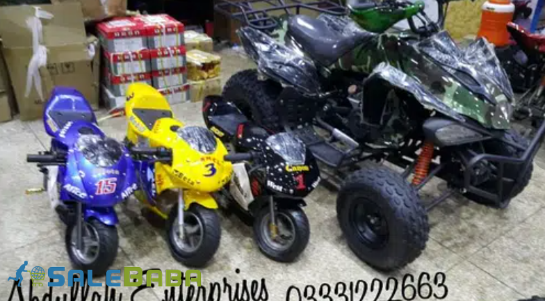 Fuel Bikes 50cc to 300cc Atv Quad 4wheels for Sale in Lower Mall, Lahore