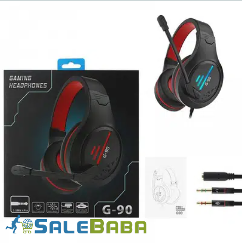Hot Selling G90 Gaming Headset Black for Sale in Lahore