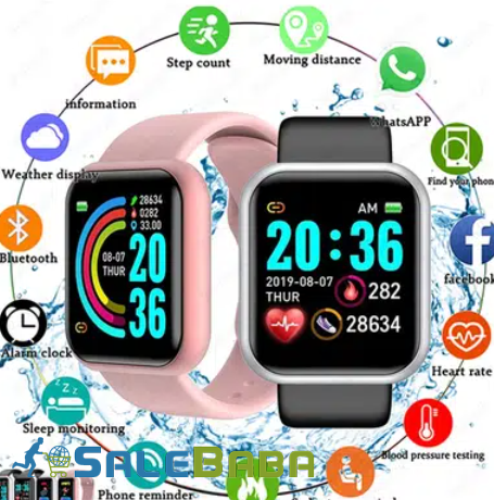 D20 Fitness Bracelet Blood Pressure Heart Rate Monitor for Sale in Lahore