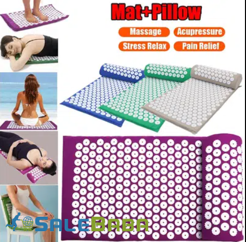 Acupressure Massage And Yoga Mat With Pillow  for Sale in Rawalpindi