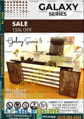 Study Office Table and Chair for Sale in  Gulberg, Islamabad