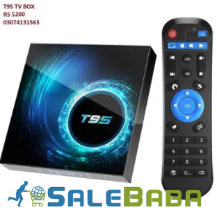 T95 Android 10 TV Box for Sale in Sargodha