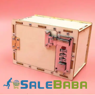 Wooden DIY Mechanical Locker Box for Sale in Lahore