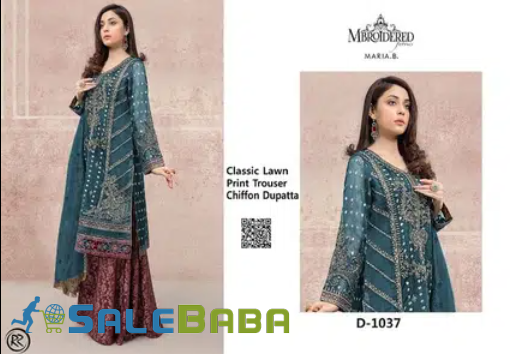 Lawn Embroidery Suit for Sale in Gilgit