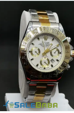 Unique Silver Men  Watch For Sale in Lahore