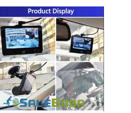 3 Camera Lens Video Car Dvr Full Hd 1080p for Sale in Lahore