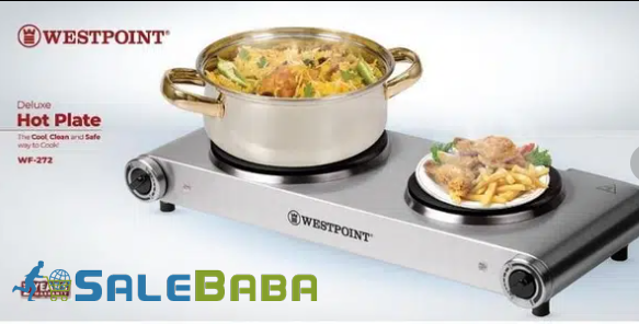 WestPoint 2500Watts Deluxe Double Hot Plate for Sale in Karachi