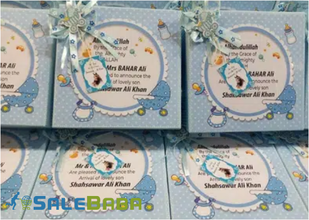 Customize Baby Boy Announcement Boxes for Sale in Koral Chowk, Islamabad