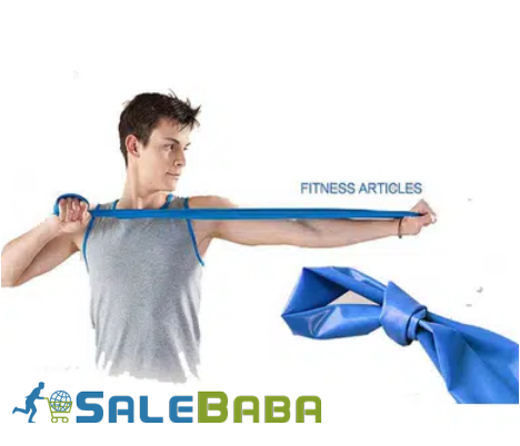 Fitness Rubber band for Yoga Elastic Strength Loop Bands for Sale in Lahore