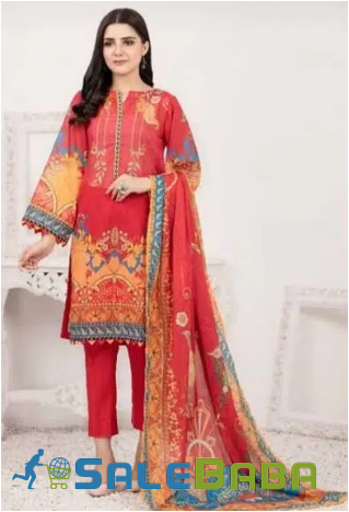 Gul Ahmed Ladies Unstitched 3PC Lawn Suite for Sale in Peshawar