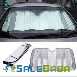 Universal Silver Front Wind Screen Sun Shade for Sale in Lahore