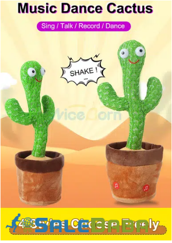 Dancing Cactus record talk Stuffed Toy for Sale in GulzarEHijri, Karachi