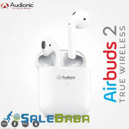 Audionic Wireless Earbuds with Charging Case for Sale in Jhelum