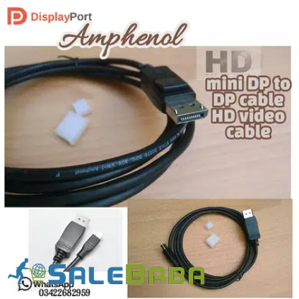 Amphenol Thunderbolt mini DP to DP cable for Sale in Karachi