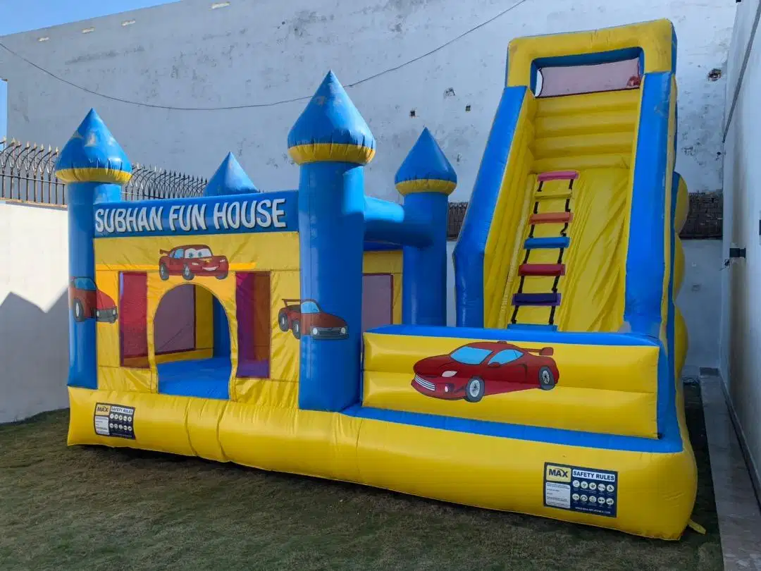 Jumping castle And Slide 18*18