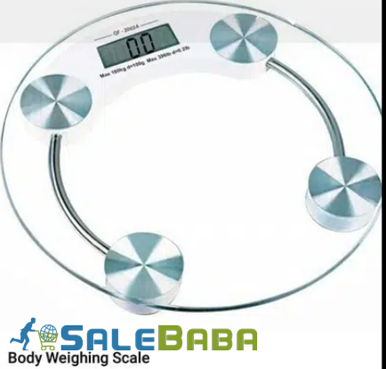 Tempered 8mm Glass Digital Body Weight Scale for Sale in Lahore