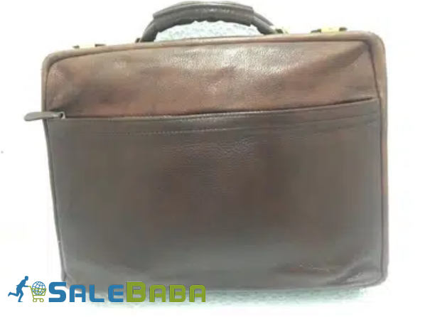 VINTAGE LEATHER LAPTOP BAG FOR SALE IN D12, Islamabad