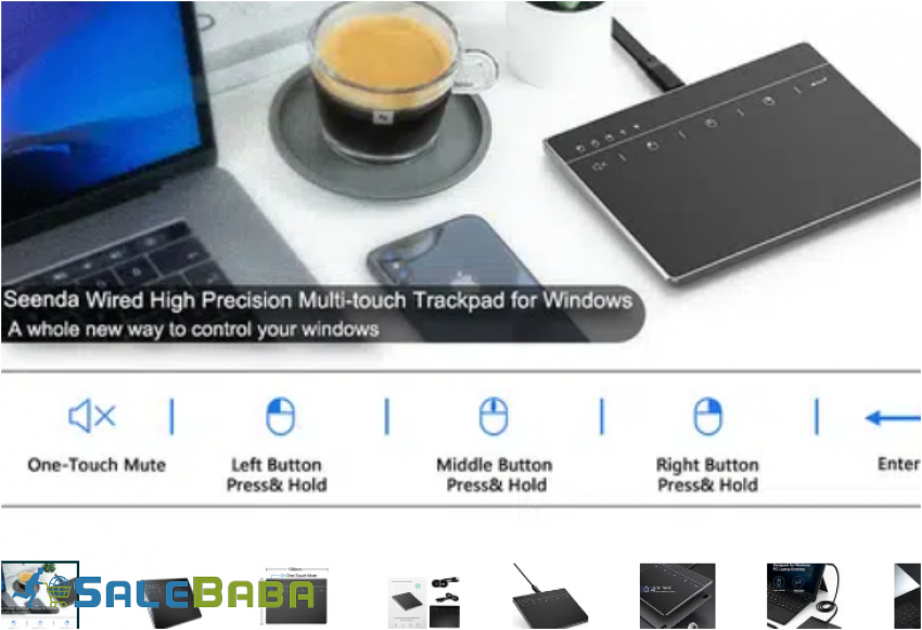 Touchpad Trackpad, External USB High Precision Trackpad for Sale in Lahore