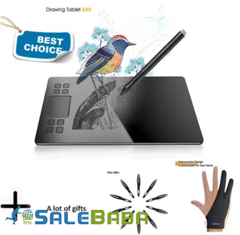 VEIKK 10x6  Art Digital Graphic Drawing Tablet for Sale in Lahore