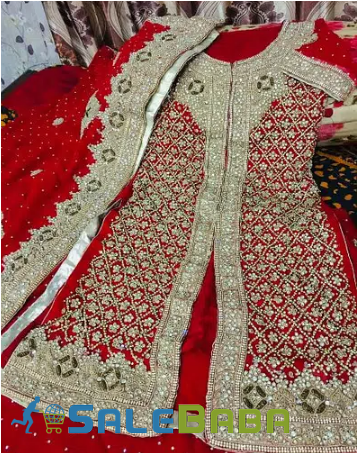 Bridal lehenga with jewelry for Sale in Mirpur