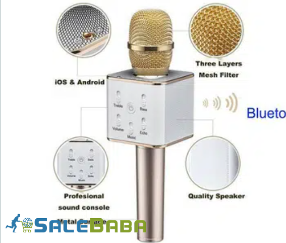 Mic Speaker Bluetooth Microphone for Sale in Lahore