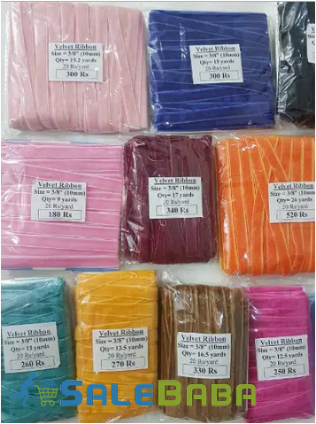 Women Velvet Ribbons for Sale in Township, Lahore