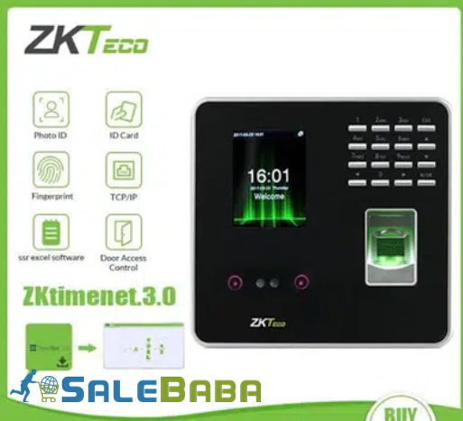 Biometric and Face Detection Time Attendance Machine for Sale in Lahore