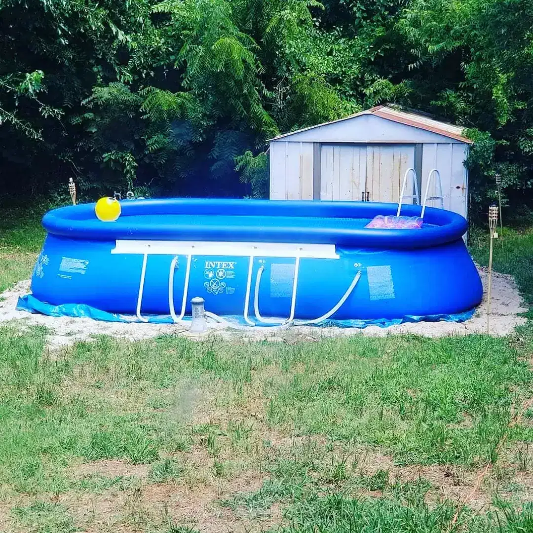 Easy set oval pool 18*10*42inch