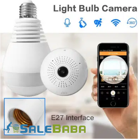 WiFi Camera Light Bulb for Sale in Afshan Colony, Rawalpindi