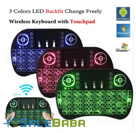 WIRELESS WITH 3 COLOUR BACKLIGHT KEYBOARD MOUSE FOR SALE IN Gulberg 2, Lahore