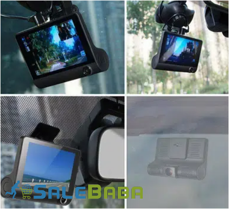 3 Camera Lens 1080P HD Car Rearview Mirror Car DVR for Sale in Lahore