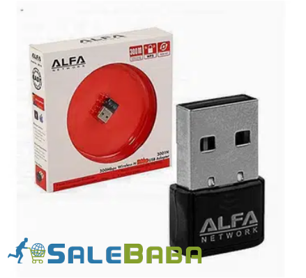 Alfa Mini Wifi AdapterCatcher 300Mbps Alfa Usb LAN Card for Sale in Lahore