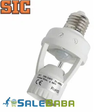 PIR Infrared Motion Sensor LED Lamp Bulb Holder for Sale in Faisal Town, Lahore