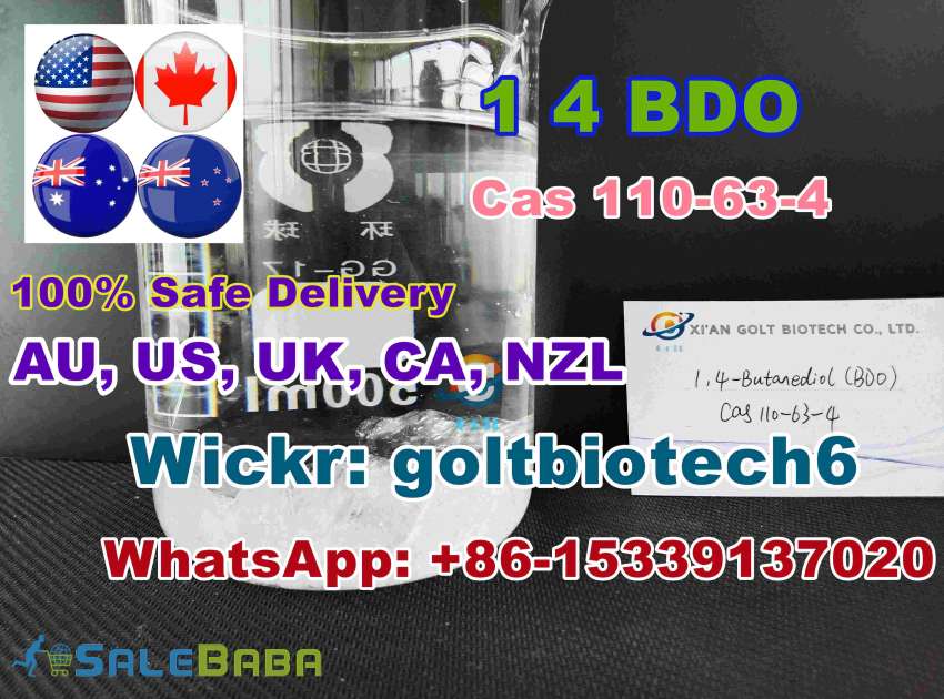 Factory Cheapest Price 1,4Butanediol 14 BD BDO Wickr goltbiotech6