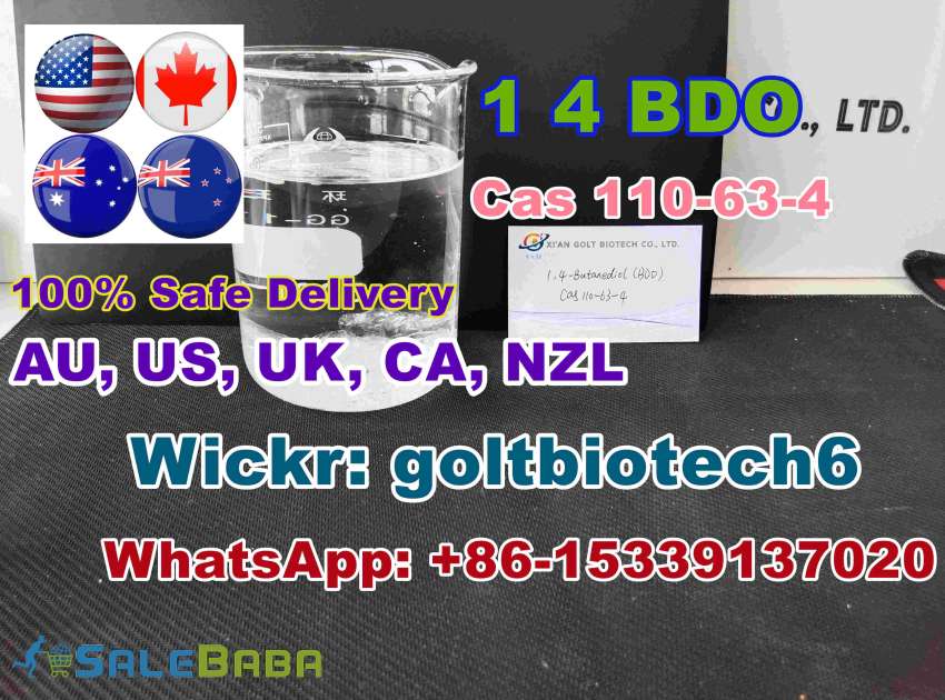 Factory Cheapest Price 1,4Butanediol 14 BD BDO Wickr goltbiotech6