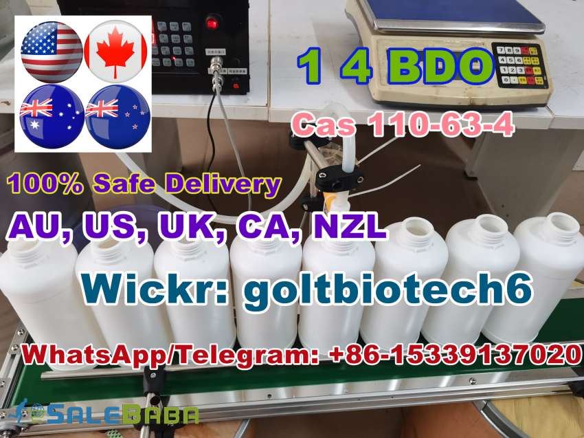 Factory Cheapest Price 1,4Butanediol 14 BD BDO Wickr goltbiotech6