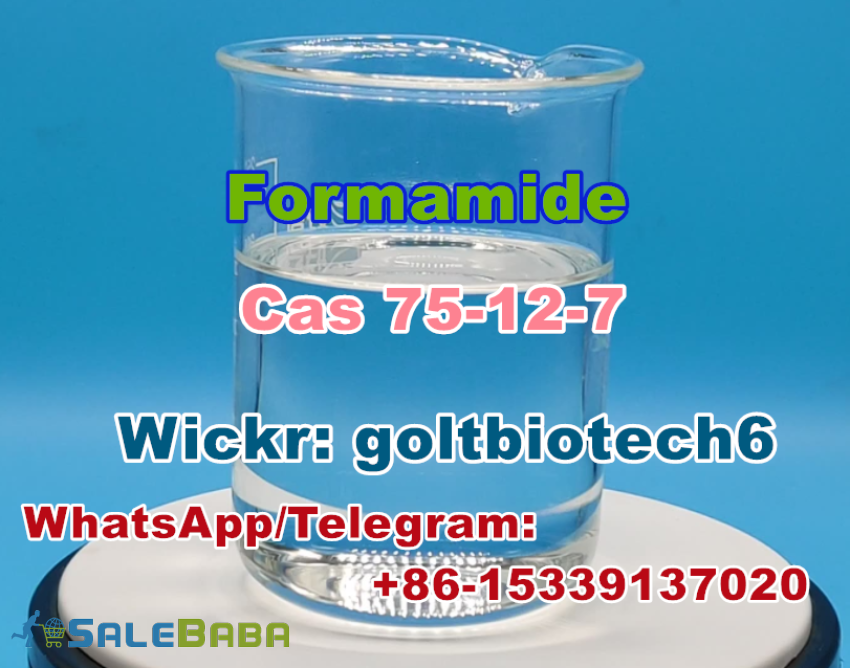 High Quality Formamide Cas 75127 Wickr goltbiotech6