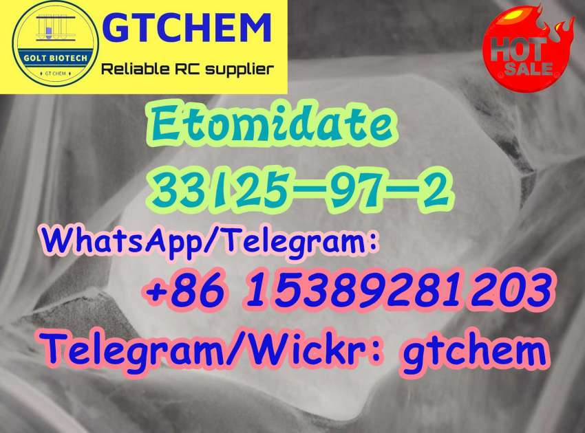 Safe shipment strong Etomidate powder for sale best price Etomidate provider