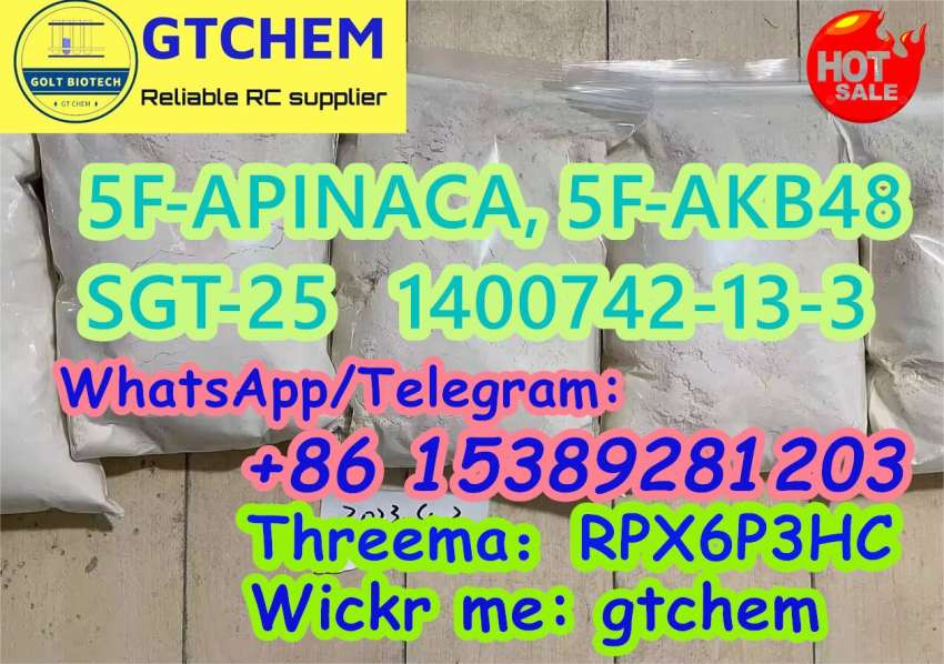 Noids 5FCUMYLPINACA,SGT25 Highquality High purity Wickr me gtchem